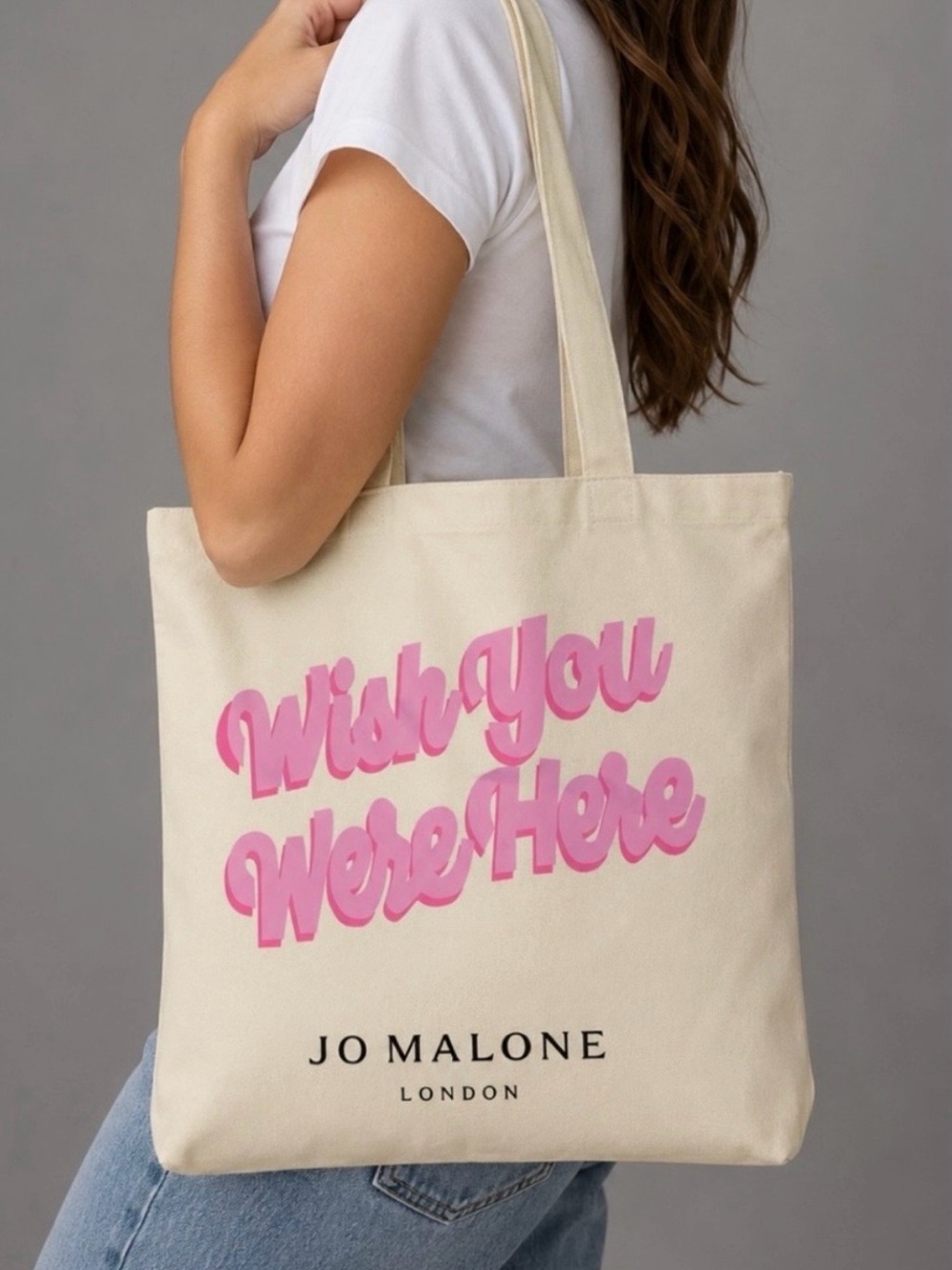 Jo Malone London Wish You Were Here Canvas Tote Bag